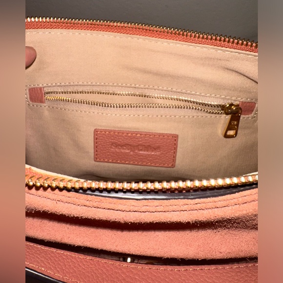 Chloe Joan Small Shoulder Bag in Cheek - Picture 8 of 15